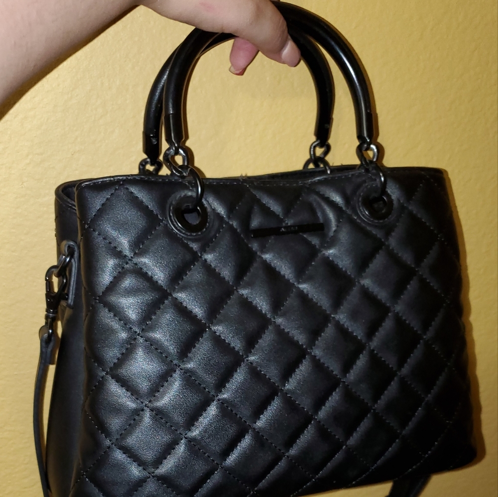 Aldo Black Purse Medium sized